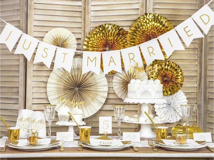 Actual product image Partydeco Just Married