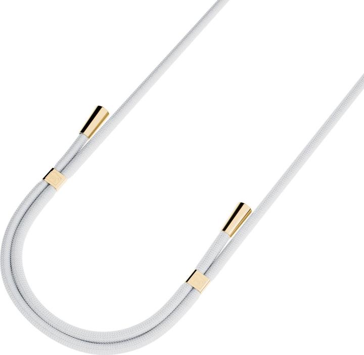 Produktbild 3MK EasyClip White (gold) Smycz do telefonu