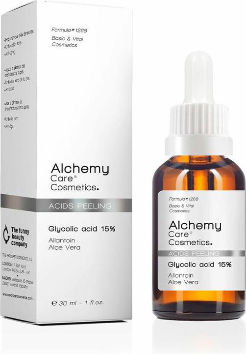 Actual product image Alchemy Care Cosmetics Acids Peeling Glycolic Acid 15 30ml (30 ml)