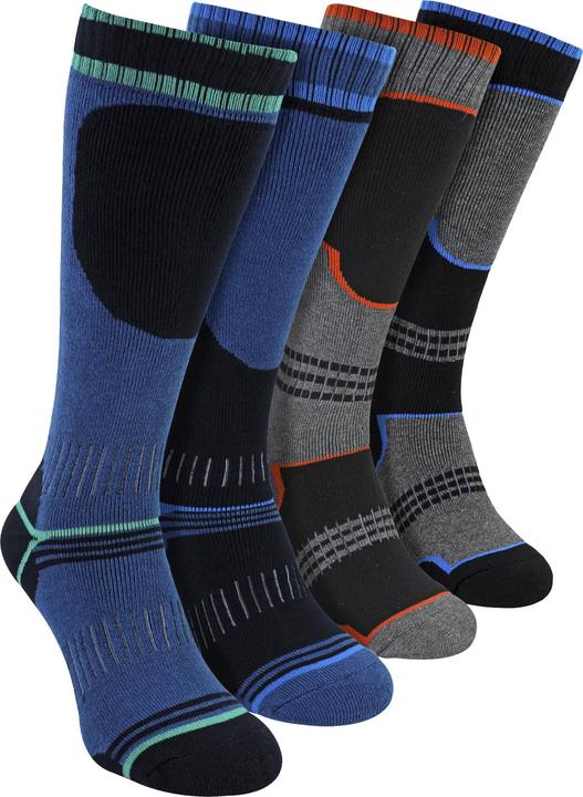 Sock Snob 4er-Pack Thermo-Skisocken | Lange Stiefelsocken