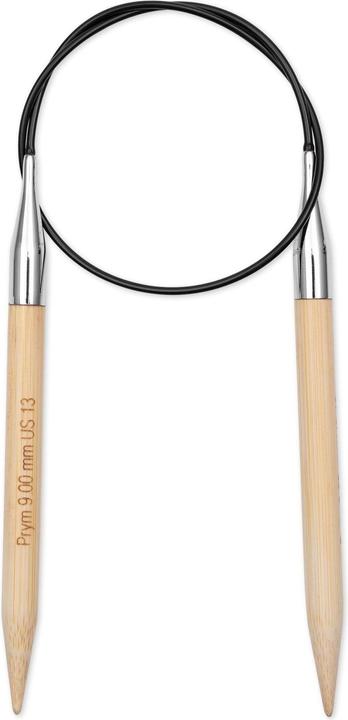 Image du produit Prym Aiguilles circulaires BAMBUS 9.00 mm, 60 cm