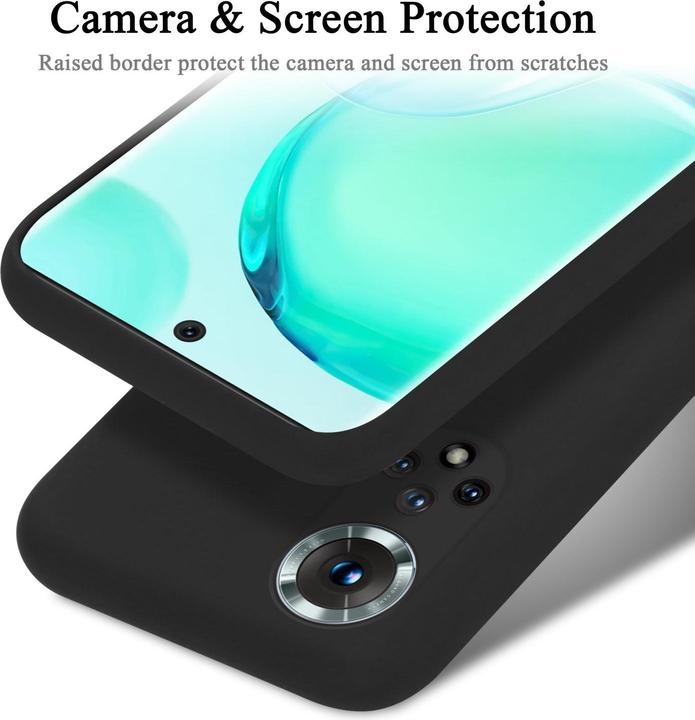 Image du produit Cadorabo Coque pour Honor 50 / Huawei NOVA 9 TPU Liquid Silicone Case (Huawei Nova 9, LG K50)