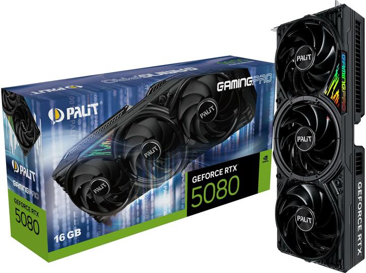 Actual product image Palit GeForce RTX 5080 GamingPro (16 GB)