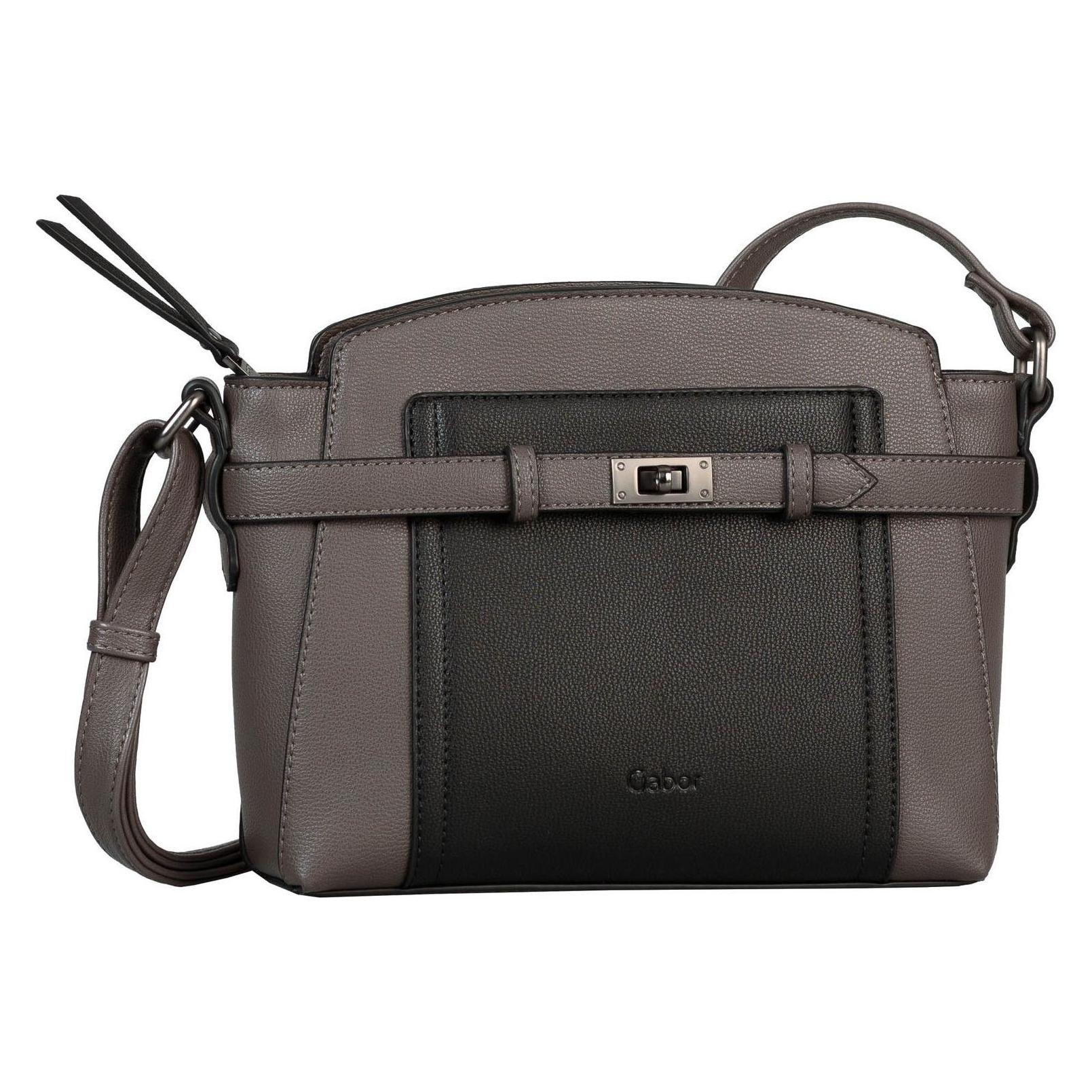 Gabor, Damen, Handtasche, Cosima Crossbag, Grau