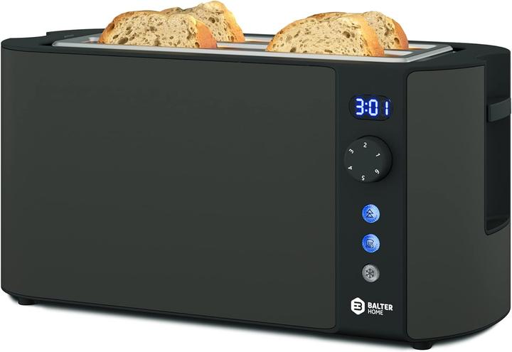 Produktbild Balter Toaster mit Langschlitz und LCD-Anzeige