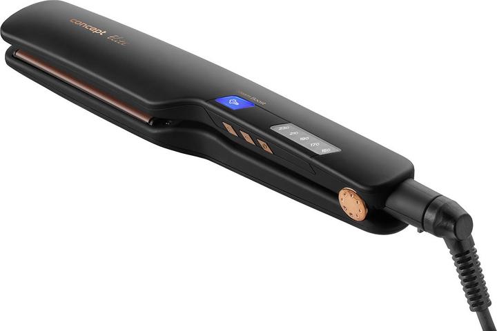 Produktbild Concept VZ6010 Haarstyling-Gerät Glätteisen Dampf Schwarz Bronze 54 W 2 5 m (Dampfglätteisen)
