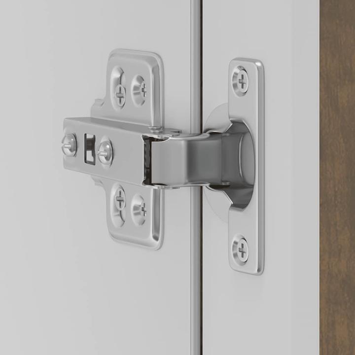 Produktbild VidaXL Küchen-Hängeschrank mit Glastür Porto Räuchereiche Wandschrank Küche (80 x 31 x 60 cm)