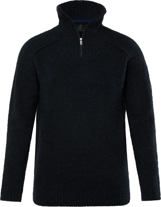 Actual product image JP1880 Half-zip, knitwear, half-zip collar, zip, FLEXNAMIC® (XL)