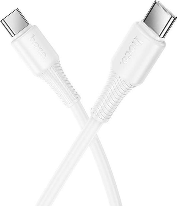 Produktbild Hoco Cable Cable USB C to USB C 3A 60W 1 m X120 white (1 m, 60 W)