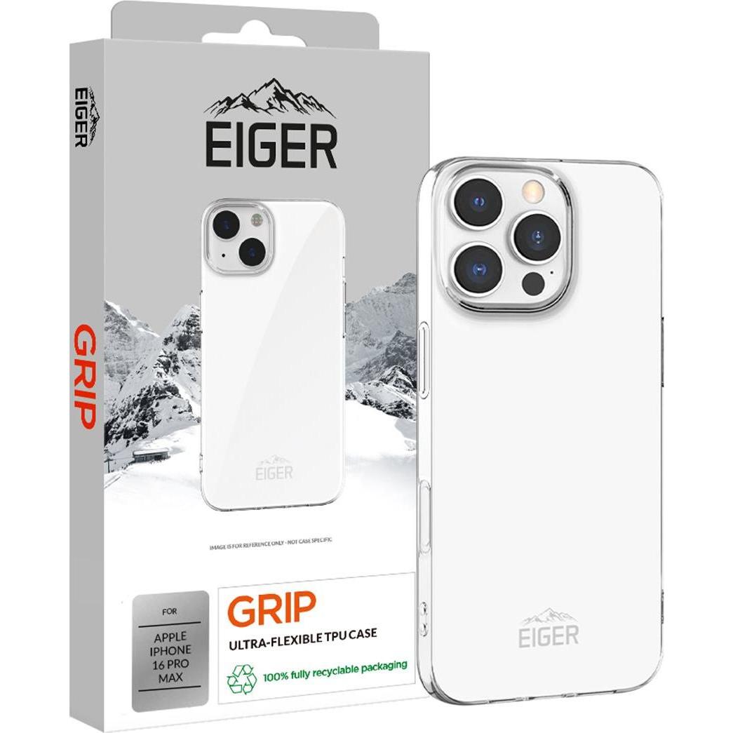 Thumbnail - Eiger Grip Case (Apple iPhone 16 Pro Max), Smartphone Hülle, Transparent