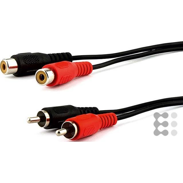 E+P Cinch-Verlängerungskabel (5 m, Verlängerung) (B 98/5)