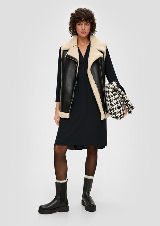 Actual product image S.Oliver Kleid Tunikakleid aus Viskose (36)