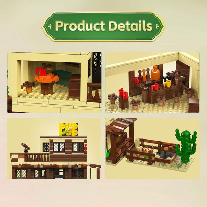 Actual product image Mould King Wild West Saloon