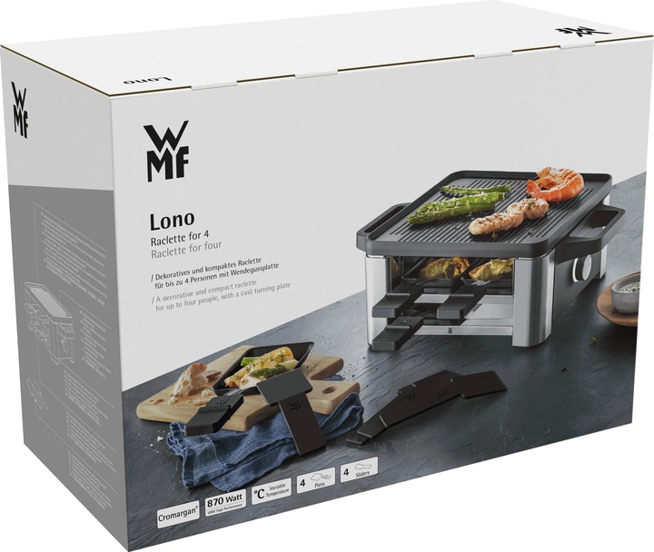 Produktbild WMF Lono Raclette 4 Personen