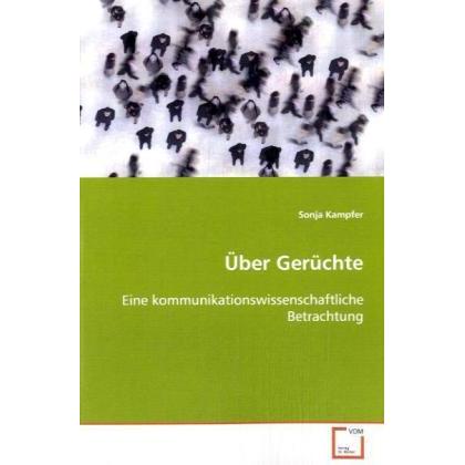 Über Gerüchte, Fachbücher von Sonja Kampfer