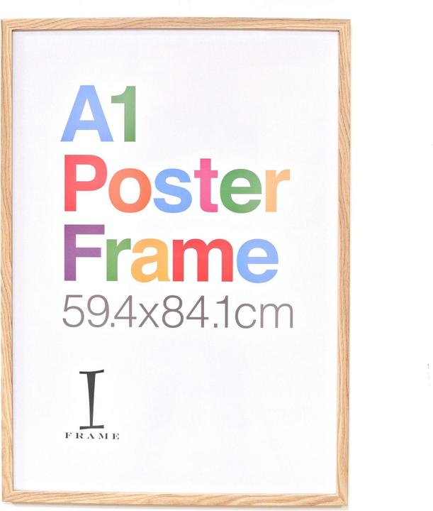 Male Power iFrame Holzausführung Posterrahmen A1 (A1)