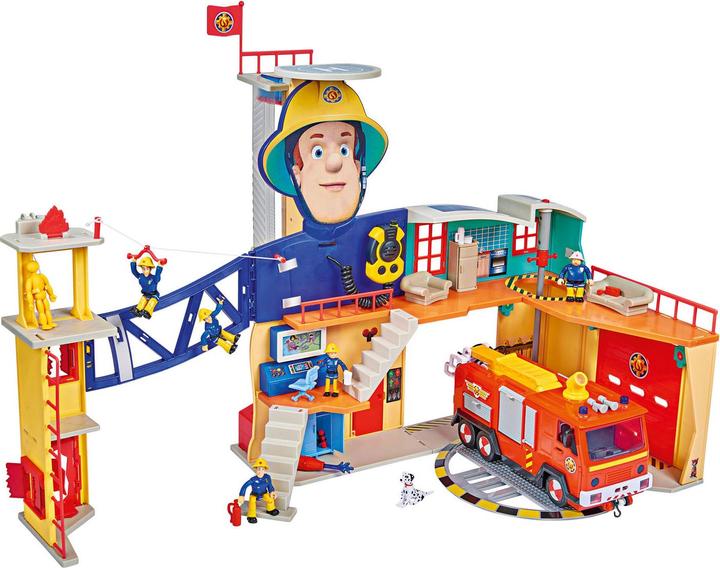 Image du produit Simba Sam Mega Station de pompiers XXL