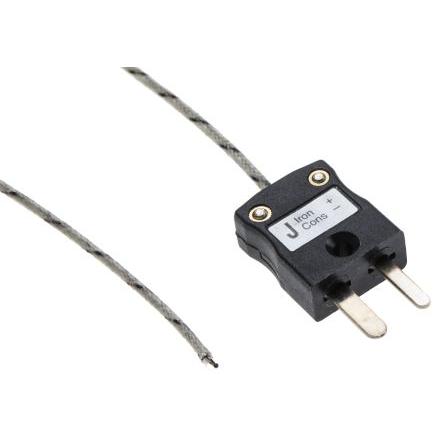 Rs Pro IEC G/F Thermocouple, mini Plug,J, 5M, Automatisierung