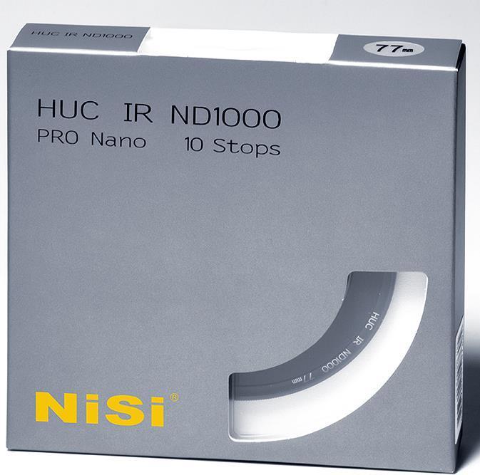 Immagine prodotto Nisi Pro Nano HUC IR ND1000 (49 mm, Filtri grigi, 49 mm)