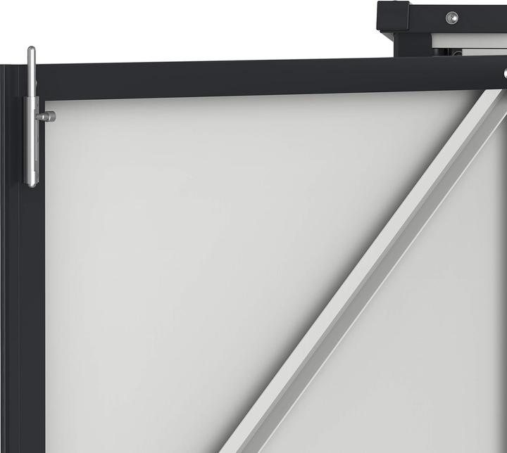 Actual product image Tepro Waste bin box, anthracite/white