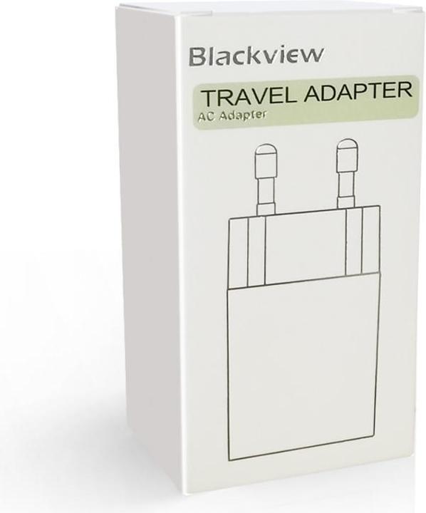 Image du produit Blackview - Adaptateur Secteur USB Type-C (Charge rapide 18W) - Blanc - Emballage Original (18 W)