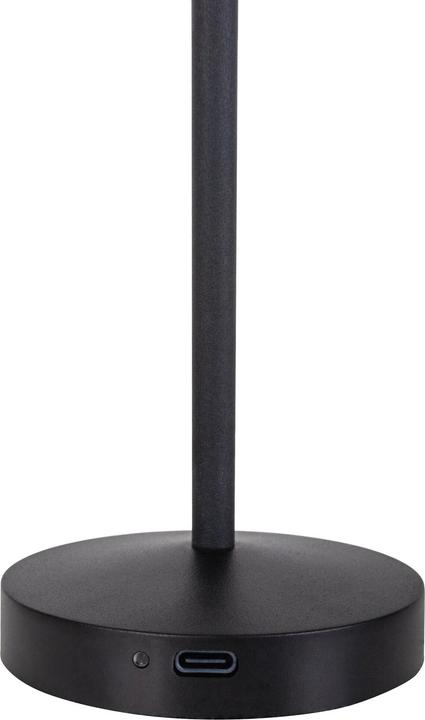 Immagine prodotto Näve Akku- Tischleuchte GOMBA schwarz 2er Set