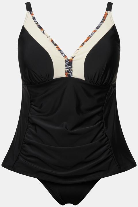 Actual product image Ulla Popken Colorblock Tankini Set (54 B)