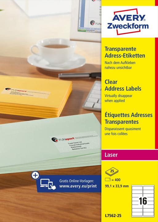 Produktbild Avery Adressaufkleber