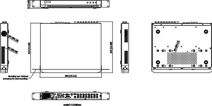 Produktbild Hikvision iDS-7216HUHI-M2/PXT/4A+4/1ALM DVR 16 Kanal HD-TVI