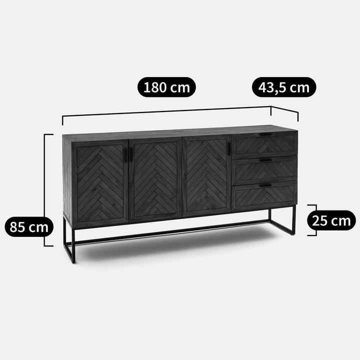 Image du produit La Redoute Interieurs Nottingham (180 x 43.50 x 85 cm)