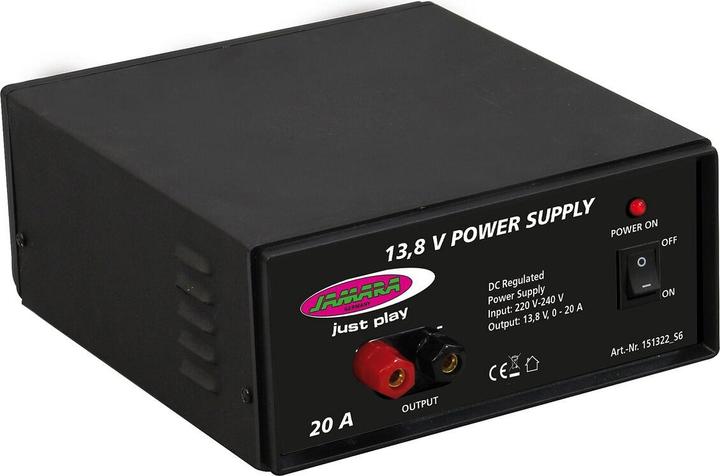 Immagine prodotto Jamara Alimentatore 13,8V 20A stabilizzato