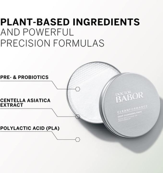 Image du produit Babor DOCTOR - Pads nettoyants en profondeur (Lingettes nettoyantes pour le visage, 200 ml)