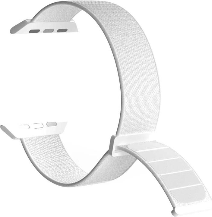 Produktbild Puro Nylon Sport - Pasek do Apple Watch 38/40/41 mm (Biały) (38 mm, 40 mm, 41 mm, Nylon)