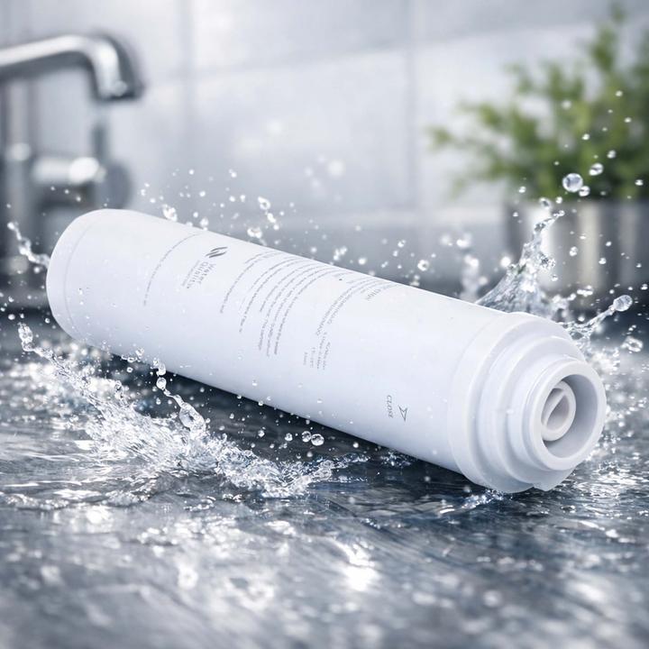 Actual product image Naturewater T-33-10F Inline Active-coal Block Filter for Drinking Water Reverse Osmosis Spare Filter