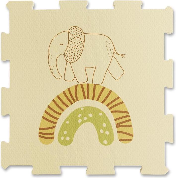 Image du produit Hakuna Matte Tapis puzzle, animaux de safari (90 x 90 cm)