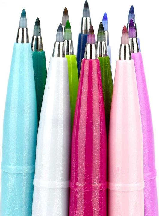 Image du produit Pentel Stylo de signalisation à brosse (24 x)