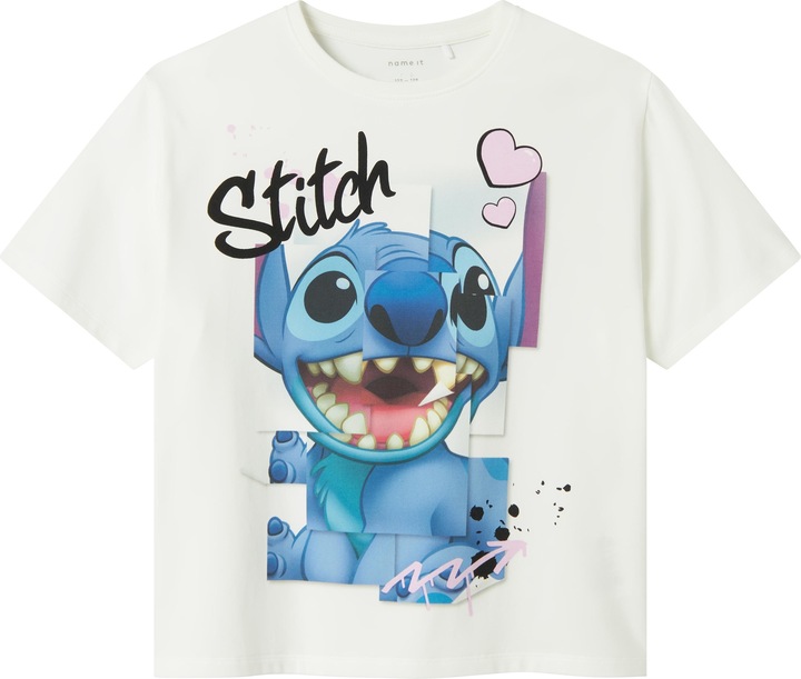 Name it Nkfdiri Stitch Ss Nreg Top Noos Wdi