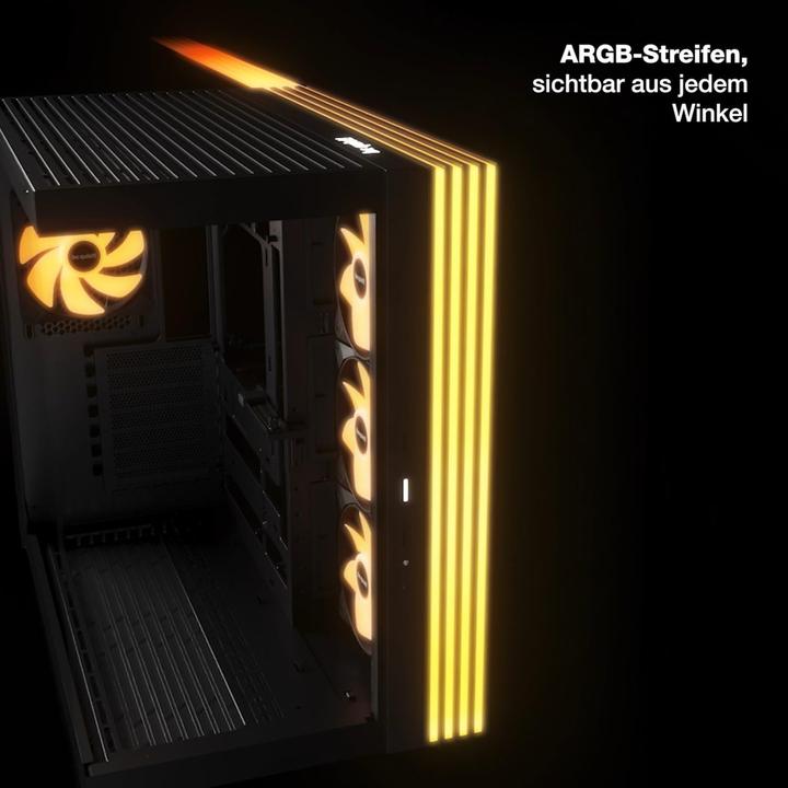 Productafbeelding be quiet! Lichtvoet 600 LX (ATX, mATX, Mini-ATX)