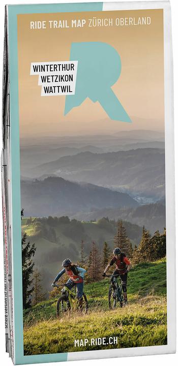 Actual product image Ride Trail Map Zurich Oberland