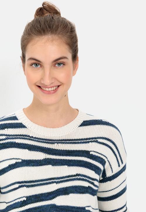 Image du produit Camel Active Pull en tricot intarsia en pur coton (S)