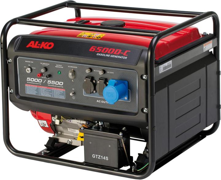 Actual product image AL-KO Gasoline Generator 6500C (5000 W, 25 l)