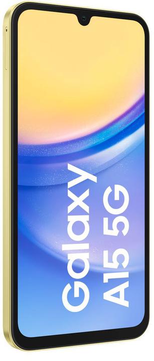 Actual product image Samsung Galaxy A15 5G (128 GB, Yellow, 6.50", Dual SIM, 5G)