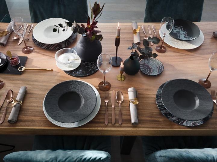 Immagine prodotto Villeroy & Boch Piastra universale Coupe Manufacture Rock (1 x, 25 cm)