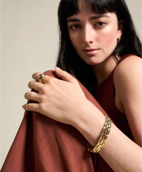 Productafbeelding Fossil Arden armband (16.50 cm, Roestvrij staal)