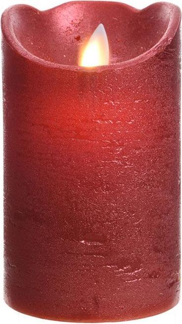 Actual product image Kaemingk Christmas LED candle dancing flame red 12 cm (1x)