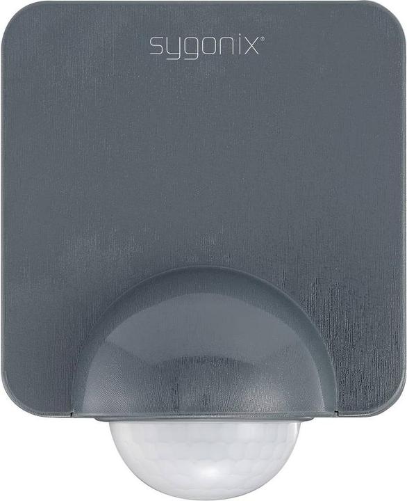 Actual product image Sygonix SY-5836536 Wall-mounted PIR motion detector 360° relay Dark grey IP54 (8 m)