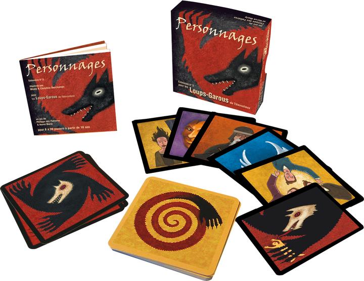 Image du produit Asmodée Les Loups-garous Personnages Extension (Français, 8 - 18 Joueur)