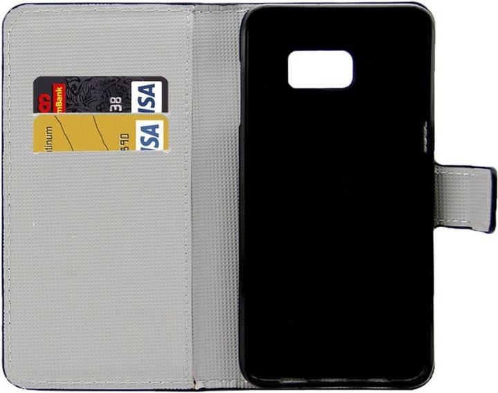 Produktbild König Design Handyhülle Tasche für Handy Samsung Galaxy S6 Edge Plus Farbflash LSD (Samsung Galaxy S6 Edge)