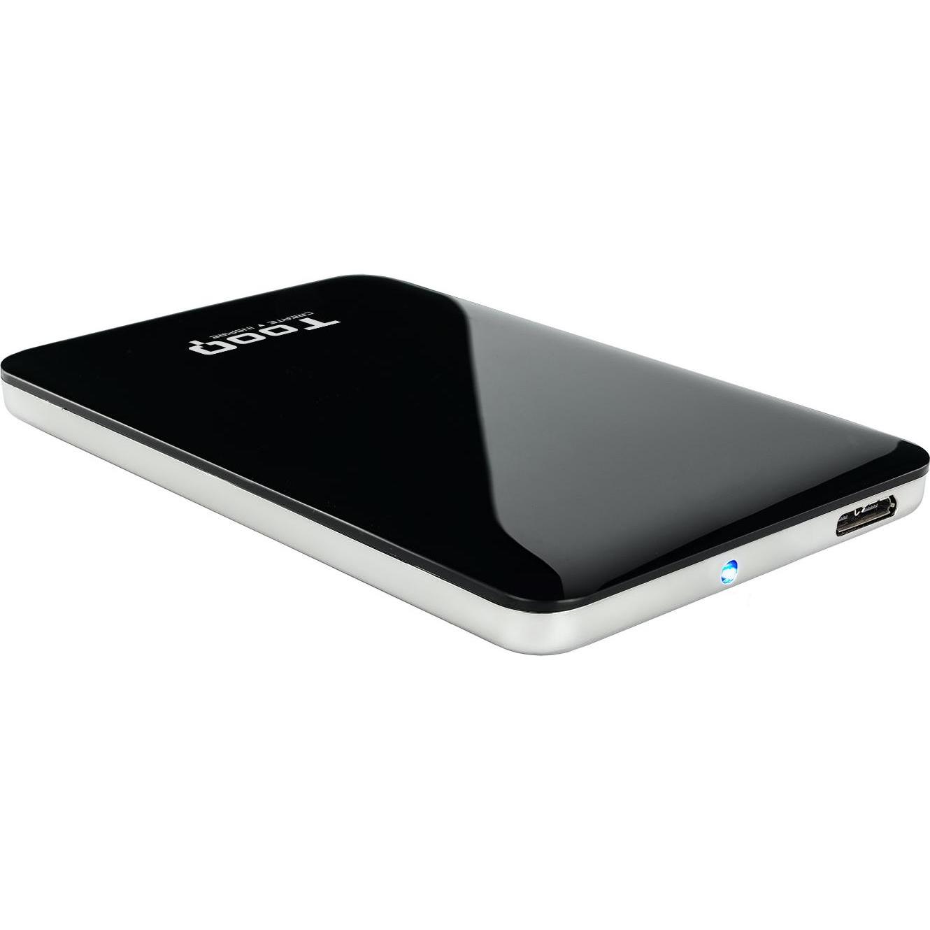 Tooq Technology CAJA EXTERNA TQE-2538B 2,5" 9,5 MM SATA USB 3.0/3.1 NEGRO (2.5"), Case per hard disk, Grigio