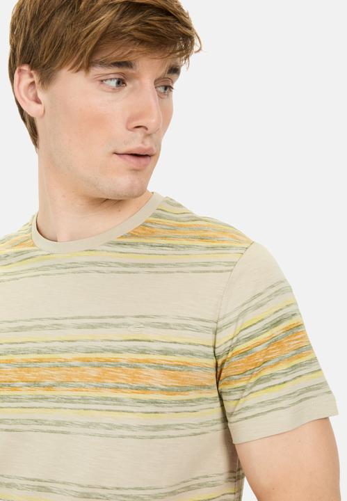 Produktbild Camel Active T-Shirt mit Streifenmuster aus Baumwolle (L)